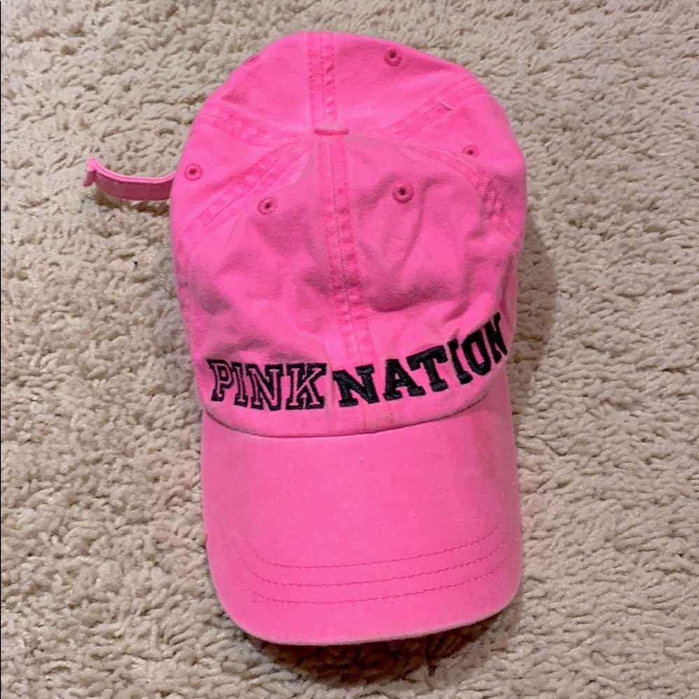 Victoria’s Secret pink hat